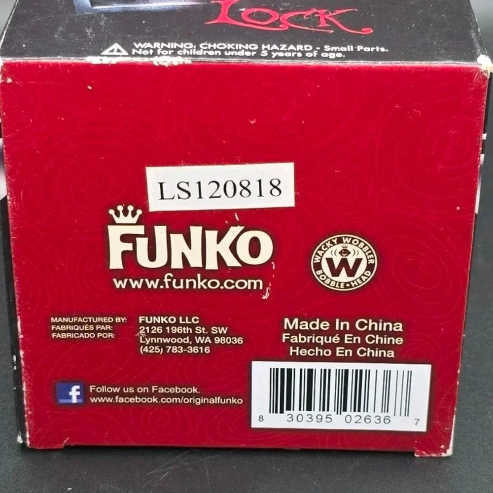 Funko LOCK The Nightmare Before Christmas Wacky Wobbler Bobblehead NEW SEE Rare